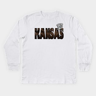 Kansas Kids Long Sleeve T-Shirt